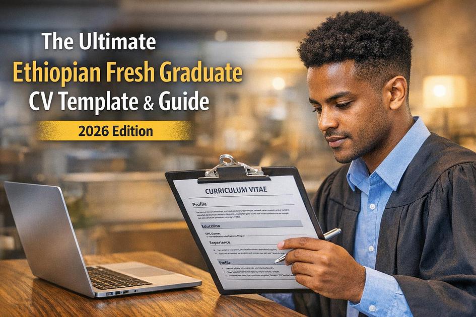 Best CV Template for Fresh Graduates in Ethiopia 
