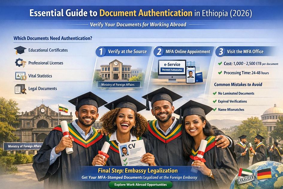 How to Authenticate Documents at the Ministry of Foreign Affairs (MFA) for Working Abroad: 2026 Guide
