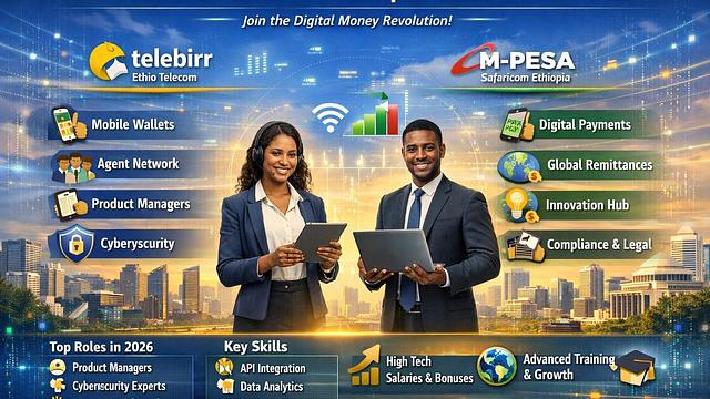 Digital Banking Careers: How to Land a Job at telebirr or M-PESA Safaricom (2026 Guide)