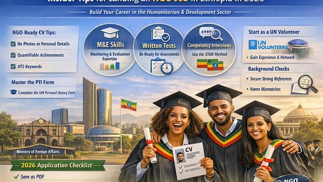 How to Get Hired by an NGO in Ethiopia: 2026 Insider Tips