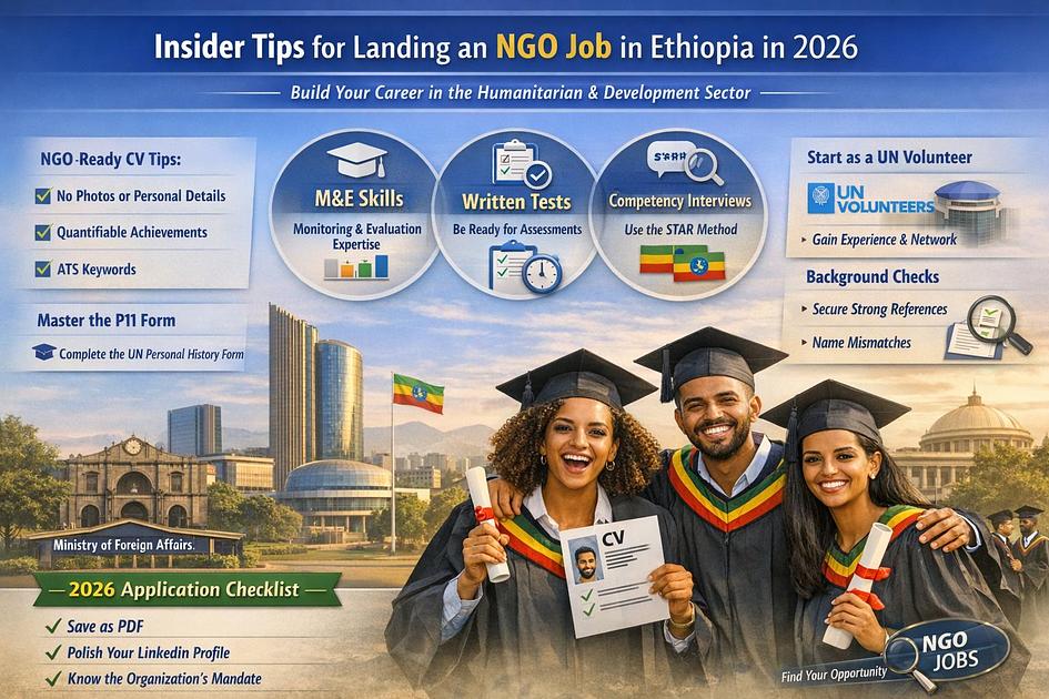 How to Get Hired by an NGO in Ethiopia: 2026 Insider Tips
