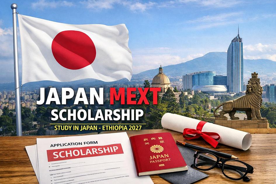 Embassy of Japan in Ethiopia: MEXT Scholarship 2027 Applications Open