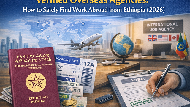 Verified Overseas Agencies: How to Safely Find Work Abroad from Ethiopia (2026)